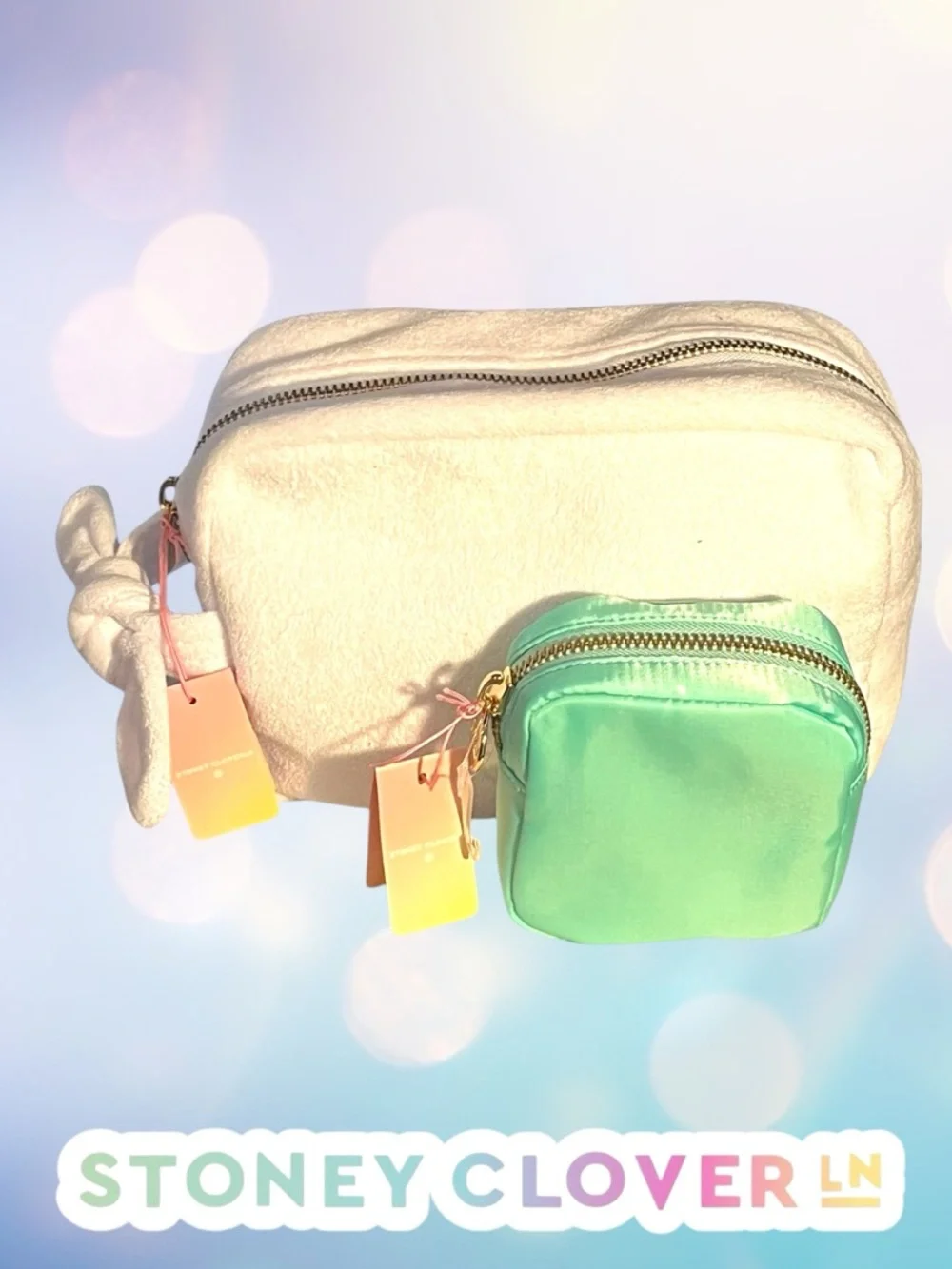 NWT Stoney Cover X Target Terry Pouch & Mini Pouch Bundle